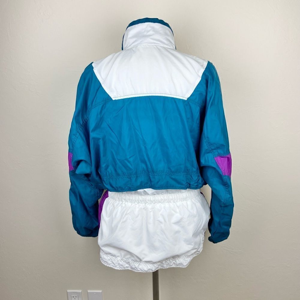 Nike Retro Vintage 90’s Waist-Cinch Pastel Windbreaker Jacket - Picture 5 of 6